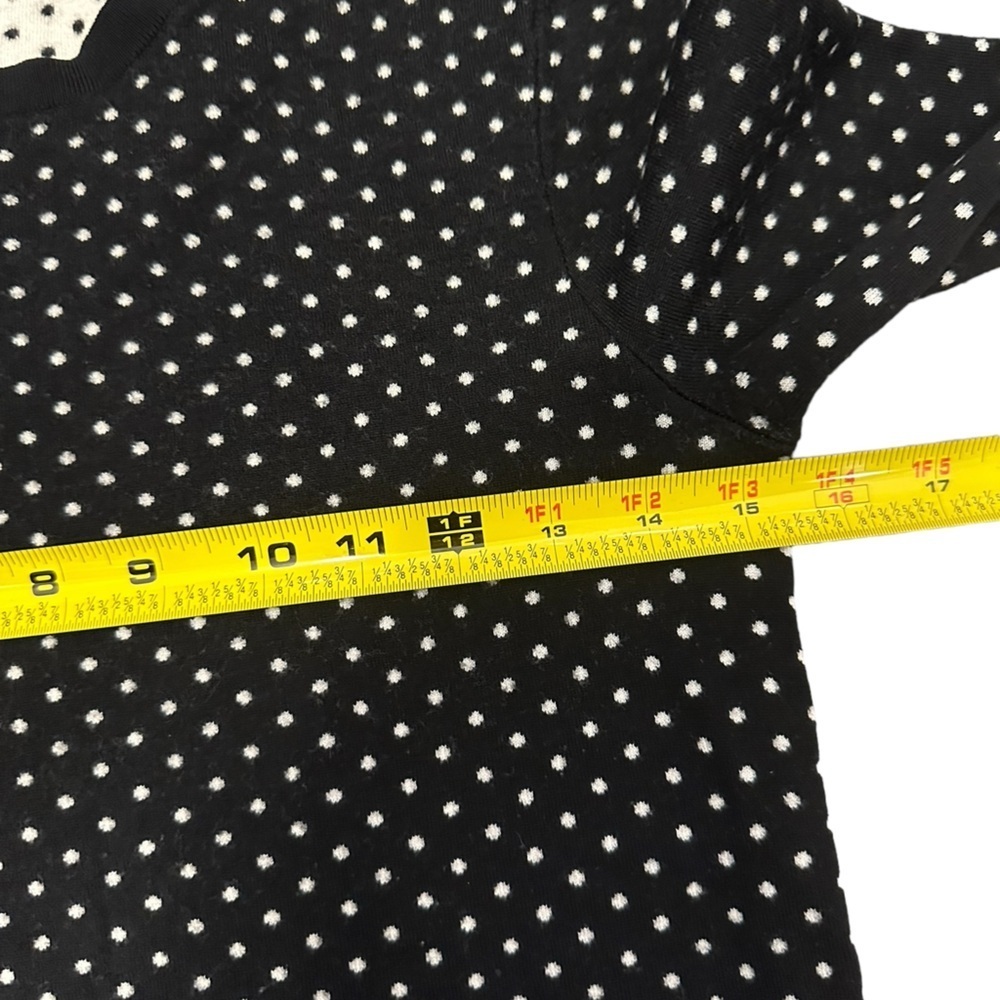 Theory Polka Dot Women’s Sweater Tag Size M - Picture 4 of 11